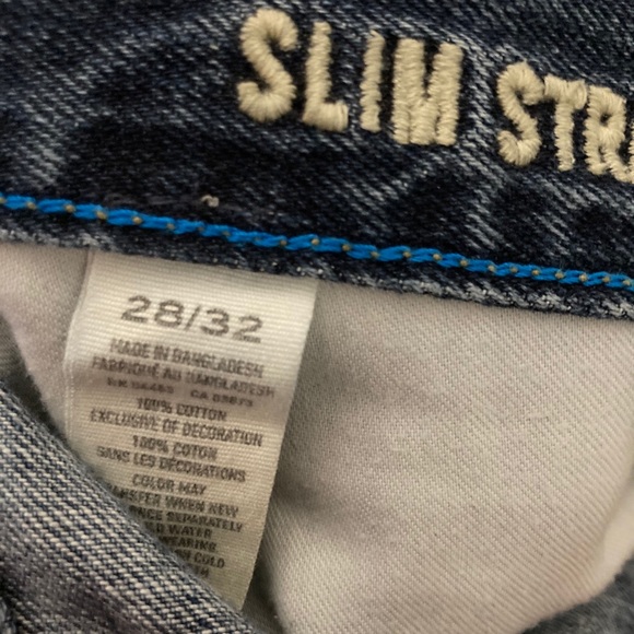 Mens American Eagle Slim Straight Jeans Size 28W x 32L - Picture 4 of 5